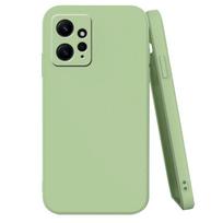 Dėklas Xiaomi Redmi Note 12 Dėklas Redmi Note 12 Dangteliai Galinis Skystas Silikonas Minkštas TPU Dėklas Redmi Note 10 11 12 Pro Plus Fundas For Redmi Note 10S žalia