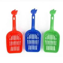 Cat Litter Shovel Plastic Pet Toilet Poop Artifact Garbage Pet Cleaning Tool Dog Shovel Pet Cleaning Tool Random Color random blue