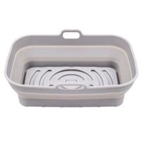 Yousheng Foldable Air Fryer Liner Silicone Air Fryer Basket Insert with Raised Edges Universal Baking Tray Kitchen Cooking Accessory pilka