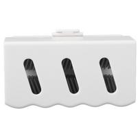 Shower Wall Hair Collector Drain Protection Prevent Blocking Reusable Silicone Hair Catcher for
