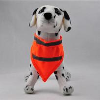 Čihuahua Meškiuko Augintinio Seilinukai Atspindintis Šuns Seilių Rankšluostis Fluorescuojantis Šuns Šalikas Bandana Šunims Velcro Šviečiantis Šuns Antkaklis 40-52cm raudona