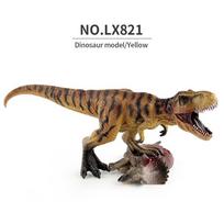 Children'S Animals Jurassic Dinosaur World Model Simulation Tyrannosaurus Rex Triceratops Corpse Static Model Toy