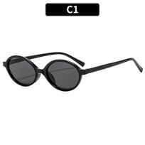 Ladies sunglasses, new oval retro sunglasses.