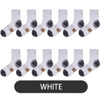 6 pairs Of Running Socks Towel Bottom Shock-Absorbing Midsole Sports Socks Men's Outdoor Breathable Running Socks