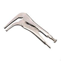 90 laipsnių lenktu galiuku replės, suvirinimo fiksavimo replės, lengvai naudojamas lakštinio metalo spaustuvas 10.5cmx18cm white