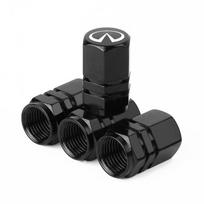 Tire Valves Accessories Wheel Rim Tire Valve Caps For Infiniti FX35 Q50 Q30 ESQ QX50 QX60 QX70 EX JX35 G35 G37 EX3 Accessories