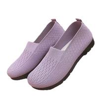 One-pedal breathable casual women's shoes non-slip and wear-resistant fashionable spring comfortable women's shoes 36