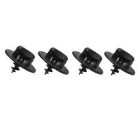 4 vnt. Grindų kilimėlio spaustukai, Fiksavimo varžtai, 3D0864851B41 Vw black