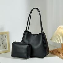 Feminine shoulder bag Joker Bag large capacity new trend 2 pieces