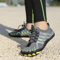 New creek shoes indoor skipping rope jumping shoes yoga shoes water and land wear couple beach barefoot swimming shoes 26 pilka spalva