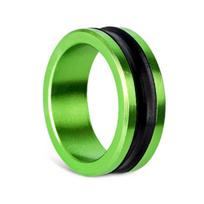 1/2Pcs Fishing Line Puller Anti-Slip Rubber Ring Durable Construction Compact Design Portable 1pc žalia