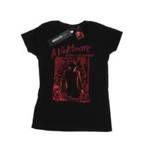 A Nightmare On Elm Street Womens/Ladies Freddy Silhouette Cotton T-Shirt S juoda
