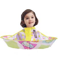 Kids Boy Hair Cutting Cape Gown Hairdresser Barber Apron Hairdressing Children One Size balta