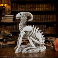 Halloween Goat Skeleton Spooky Skeleton Goat Statue Resin Skeleton Halloween Decor Halloween Tricky Decoration Props Realistic france