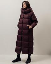 Moterio paltas Clasna 25170 S bordo M gray