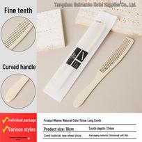Guesthouse Toiletries Set: Disposable Toothbrush, Toothpaste, Soft Bristle Comb