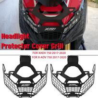 Headlight Guard Motorcycle For HONDA XADV X-ADV X ADV 750 X-ADV750 Headlamp Grille Shield Cover Protector XADV750 XADV LOGO