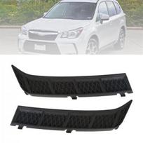 Pair Front Bumper Lower Grille Cover 57731SG130 For Subaru Forester 2013-2018 gray