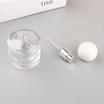 30Ml Glass Empty Refillable Perfume Bottle Cylindrical Sub-Bottle Travel Portable Parfum Atomizer Containers Sample Bottle
