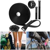 Hook And Loop,Straps With 20 Buckles Adjustable Reusable Cable Strap Arbitrarily Free,Cut Length Fixing Nylon ,Strap one size juoda
