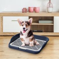 Šuns šlapimo laikiklis, tualetas, puodukas, treniruočių padas namams, ligoninei, sodui pilka spalva