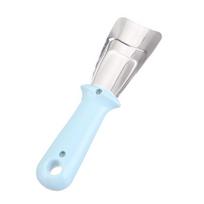 Stainless Steel Freezer Scraper Deicing Tool Portable Refrigerator Ice Cleaning Shovel Household Defrosting Gadget Kitchen Acces mėlyna