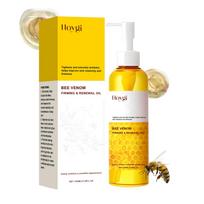 Hoygi Bee Venom Firming Body Oil with Collagen Boosting 24H Hydration & Fast Absorption for Sagging Skin & Stretch Marks