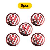 VOLKSWAGEN Automobilio Raktų Lipdukai Automatinio Valdymo Raktų Pakabuko Emblemos Aksesuarai Volkswagen VW R-line GTI R Polo Golf Passat Magotan brown