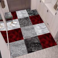 European Loop Pile Non-Slip Entry Mat: Cuttable, Dirt-Resistant Home & Hallway Carpet 50×80cm