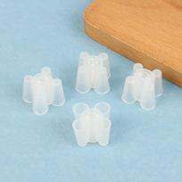 4/8/12 vnt. Siuvimo mašinos siūlų adapteris Plastikinis kūgis Siūlų laikiklis Stovas Overloko ritės laikiklis Siuvimo reikmenims 4PCS