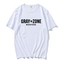 Game Gray Zone Warfare T-shirt Short Sleeve Summer O-neck Tshirts Fashion Unisex Streetwear Casual Men/Women Tees XS white
