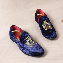 Temu Trendy Men's Breathable Moccasins - Comfortable, Odor-Free Casual Driving Shoes 46 mėlyna