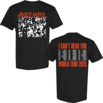 Pierce The Veil I Can't Hear You Tour 2026 Black Mosh Pit T-Shirt Unisex S-5XL M