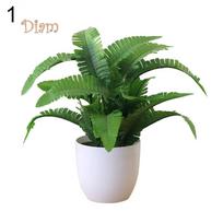SP Dirbtinės lapijos augalų vazoniniai bonsai Party Mall Market Desktop Office Decor one size