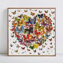 5D „pasidaryk pats“ deimantinis paveikslas, pilnas apvalus animacinis filmas „Love Diamond Mosaic“, deimantinis siuvinėjimas 30x30CM black