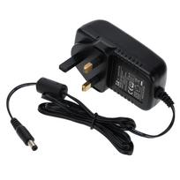 JK standartinis DC 12V maitinimo adapterio įkrovimo kištukas CCTV apsaugos kameros DVR UK Plug