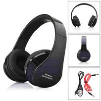 Wireless Stereo Bluetooth Headphones Foldable Sports Earphone Bluetooth Headset raudona
