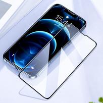 KEYSION apsauginis grūdintas stiklas, skirtas iPhone 13 Pro Max 12 11 Pro pilnai dengiantis ekrano apsaugas, skirtas iPhone 13 mini SE2 XR X XS Max for iPhone 13 gryna