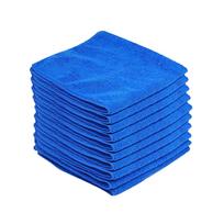 (Nikita) Multifunctional Microfiber Towel 10PC Blue Car Cleaning Polishing Cloth Towel One Size mėlyna