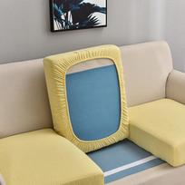Atsparūs vandeniui minkšti sofos užvalkalai žakardo tamprus sofos sėdynės užvalkalas Nuimamas L formos užvalkalai baldų apsauga svetainei Back Cushion Cover raudona