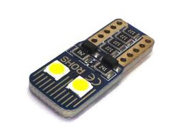 6 vnt. LED lemputė T10, W5W 12V-18V 3W CANBUS 320lm Be kelyje