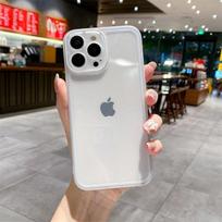 Clear Shockproof Lens Protection Phone Case For Iphone 14pro Max 11 13 12 Pro Max 14 Plus Soft Silicone Bumper Back Cover Case For iPhone 13