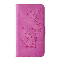 Piniginės odinis dėklas, skirtas Samsung Galaxy A20 A30 A50 A30s A70 A80 S10 S20 S9 Plus Note10 Pro kortelės Solt Stand Book Cover Fundas For Galaxy S20Ultra violetinė