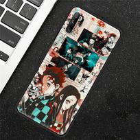 Demon Slayer Kimetsu No Yaiba silikoninis TPU dėklas, skirtas Huawei Y6 Y7 Y9 2019 Y5 Y5p Y6p Y6s Y7p Y8p Y8s Y9a Y9s Y9 Prime minkštas dangtelis Huawei Y5p gray