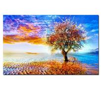 Abstract Colorful Earth Trees Artistic Opus Lonel Painting Print on Canvas Wall Picture Modern Pop Art for Living Room Sofa 21*30cm