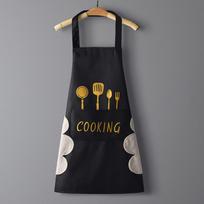 Apron Waterproof Oil Resistant Adult Fashion Cute Home Kitchen Cooking Go to Work juoda