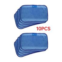10PCS Microfiber Pro-Clean Mopping Cloths for Braava Floor Mopping Robot irobot Braava Minit 4200 5200 5200C 380 380t gray