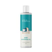 Life & Pursuits Migdolų Kūdikio Masažo Aliejus Ajurvedinis Natūralus Kūdikio Aliejus 200 ml blue