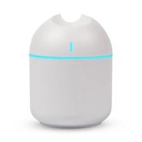 Electric Humidifier Mini Ultrasonic Air Purifier Led Lamp Usb Essential Oil Diffuser Car Home Purifier Aroma Anion Mist Maker white