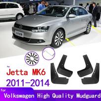 Automobilio purvasargiai Volkswagen VW Jetta 2011-2014 MK6 Purvasaugis Šlapimą atsparus sparnas Purvasargiai Automobilis juoda